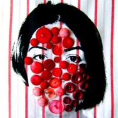 Love disease, silk-screen printing embroidery, 40x 30 cm, 2013